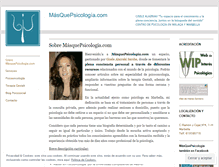 Tablet Screenshot of masquepsicologia.com